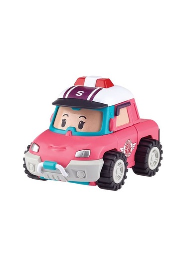 Robocar Poli Transforming Robot Figür Sandy Dönüşebilen Lisanslı Oyuncak Robocar Poli