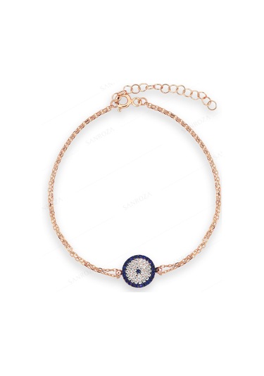 Nazar Boncuklu Gümüş Bileklik, Sanroza Gümüş Bileklik, Bileklik