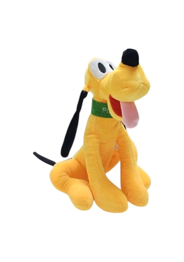 Sevimli Köpek Peluş Pluto 35 Cm - Uyku Ve Oyun Arkadaşı Peluş Oyuncak SARI