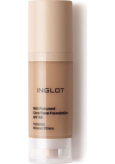 Inglot Skın Focused Care Face Foundatıon SPF50 310 Warm Tan