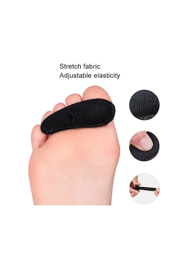 Ayak Ayırıcı Bunyon Hammertoe Bükme Ortopedik Destek Pedi Örtüşen Ayak Sıkma Ayağı Ayarlanabilir Ayırıcı, Stil: Tek Ayak Sol Ten Rengi