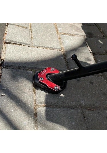 Xuweiwei Blue Honda Transalp 750 2023 Xl750 Motorcycle Kickstand Foot Side Stand Enlarger Pad