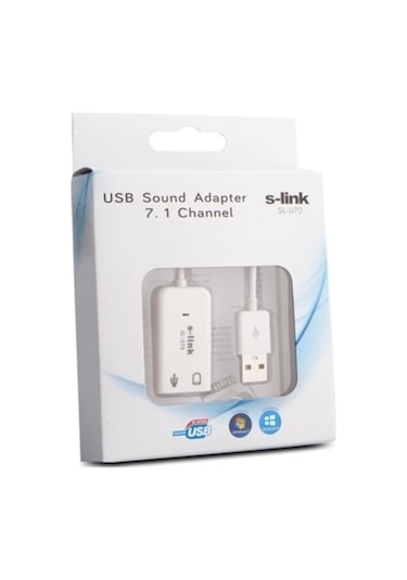 S-Link SL-U70 7.1 USB Ses Kartı