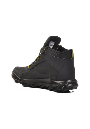 Scooter Siyah Tekstil Siyah Sarı Su Geçirmez Trekking Outdoor Bot Çok Renkli