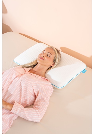 Ortopedik Visco Yastık Klasik Yastık 60 40 13 Cm Beyaz