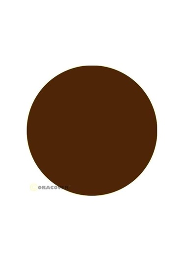 Oracover 21-081 Model Uçak Kaplama Filmi- Kahverengi- 1 Metre