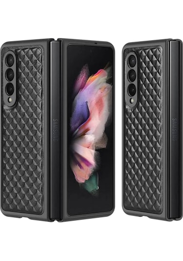 Dux Ducis Venice Samsung Galaxy Z Fold3 5G Premium Deri Kilif 563601270