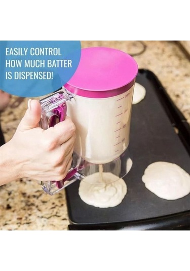 Novahub Hamur Ayırıcı & Dağıtıcı - Elde Uygulama, Karışıklık Yok, Cupcake Ve Kek İçin Diğer