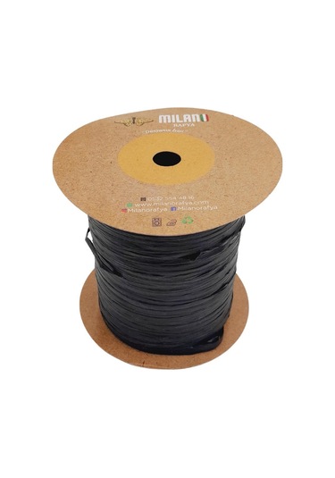 Angel Çanta Aksesuar Milano Rafya Siyah Renk 100 Gr