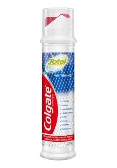 Colgate Total Advance Whitening Beyazlatma Pompalı Diş Macunu 100 Ml