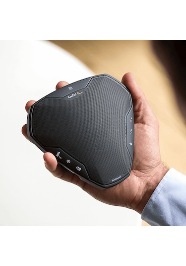 Konftel Ego 1000 mAh Bluetooth-USB-AUX Led Panelli Hoparlör - Siyah