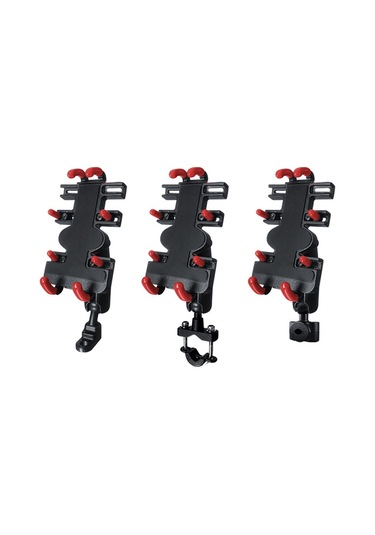 Motosiklet Metal Navigasyon Cep Telefonu Braketi, Stil: Dikiz Aynası Kurulumu Hırsızlığa Karşı Diğer