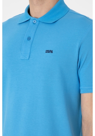 U.S. Polo Assn. Erkek Regular Fit Polo Yaka Turkuaz Basic Tişört 50306007-VR093 U.S. Polo Assn. Erkek Regular Fit Polo Yaka Turkuaz Basic Tişört 50306007-VR093