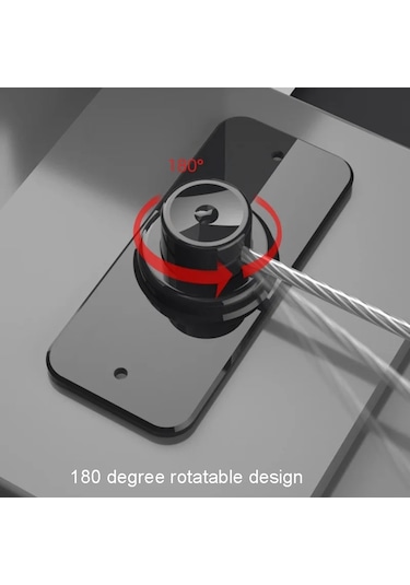 Sones Çok İşlevli Çocuk Pencere Emniyet Kilidi Anahtarlı Buzdolabı Dolap Kilidi Çift Amaçlı Limator Siyah