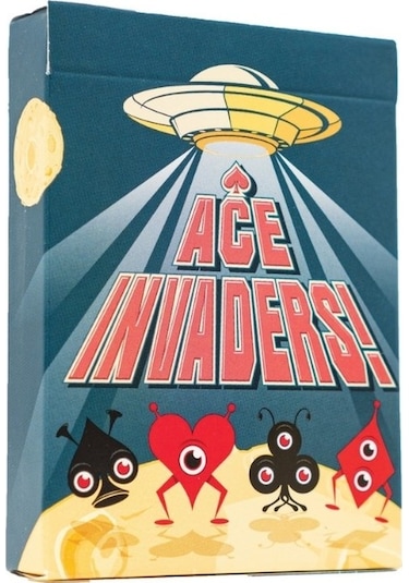 Bicycle Ace Invaders Standard Edition Premium Oyun Kağıdı Kartı İskambil Kartları Destesi