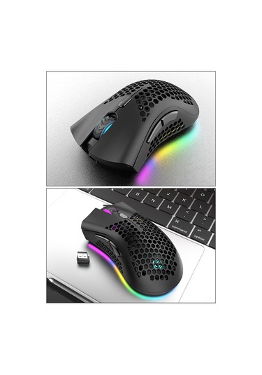 Reedark 2.4g Kablosuz Rgb Aydınlatmalı 7 Tuşlu Oyuncu Faresi - 1600dpı Ayarlanabilir Diğer