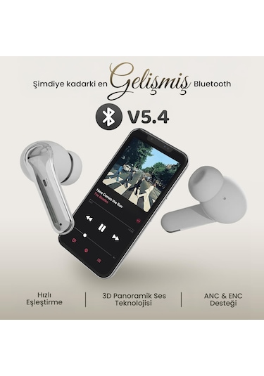 Bix Twx Soundcraft Anc Enc Bt5.4 Kablosuz Kulakiçi Kulaklık