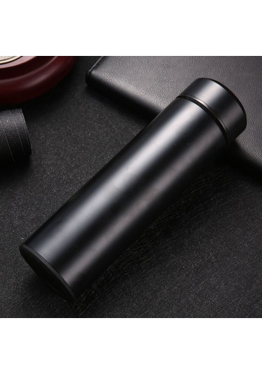 Pazly Paslanmaz Çelik Vakumlu Termos 500ml - 10 Saat Sıcak Tutar, Ofis & Araç İçin