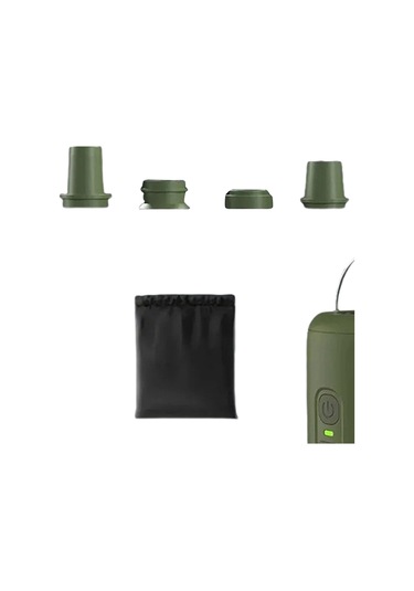 Dolıty Taşınabilir Hava Pompası 5v 1a 30w Uyku Matları Yeşil Çok Renkli