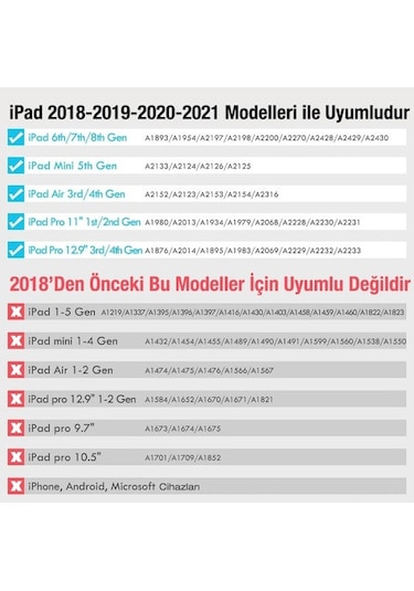 Ximistore9 İpad İçin Manyetik Elektrikli Kalem - Yanlış Dokunuş Engeli,  Pencil Uyumlu, Hassas El Yazısı Ve Çizim İçin Dijital Tablet Stili