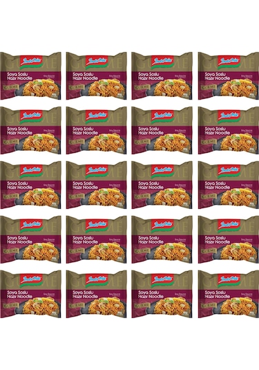 Indomie Noodle Gurme Soya Soslu 80 Gr X 20 Adet