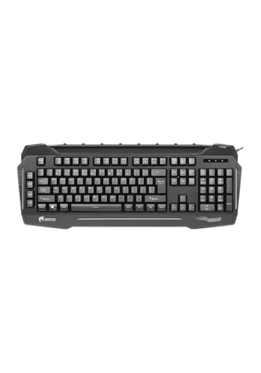 Klavye Gk702-rgb Black Kablolu Multımedya Q Tr