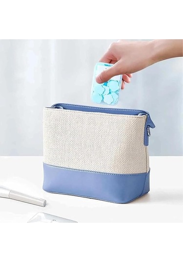 Pratik Hijyenik Çözüm 10 Adet Renkli Kağıt Sabun Kutusu 1000 Yaprak Kokulu Tek Kullanımlık El Sabunu Çok Renkli