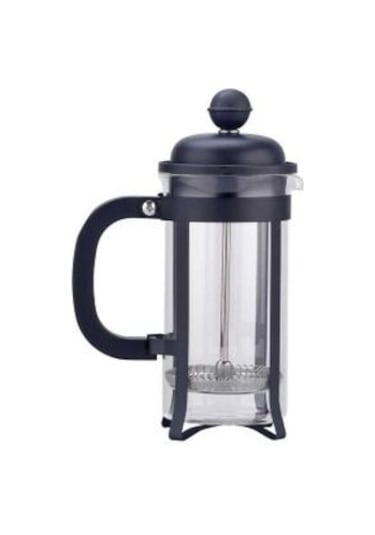 French Press 350 Ml Düz-350e Siyah - Şeffaf