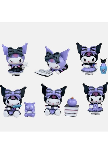 Dükkan Design Kutulu Sanrio Kuromi Figür Set