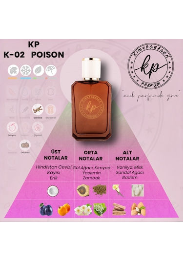 KP Kimyagerden K-02 Açık Parfüm Extrait De Parfum 50 ML