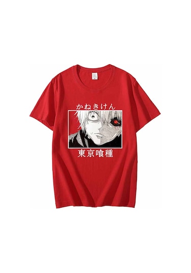Kırmızı Japon Animesi Tokyo Ghoul T Shirt Erkekler Kawaii Karikatür Kaneki Ken Grafik Tees Moda Unisex Tshirt Yaz Üstleri T-shirt Erkek Kırmızı Kırmızı Japon Animesi Tokyo Ghoul T Shirt Erkekler Kawaii Karikatür Kaneki Ken Grafik Tees Moda Unisex Tshirt Yaz Üstleri T-shirt Erkek Kırmızı