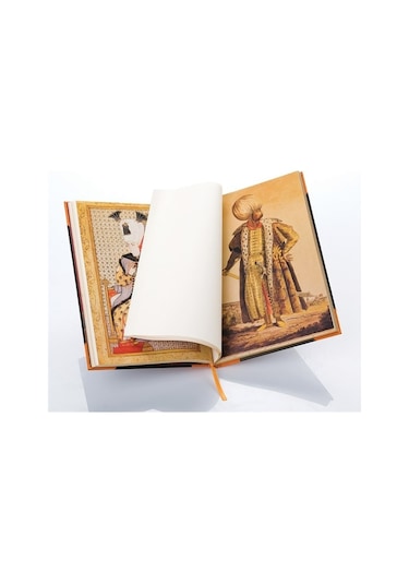 Osmanlı Kaftan Journal Çizgili Fasıl Kahverengi