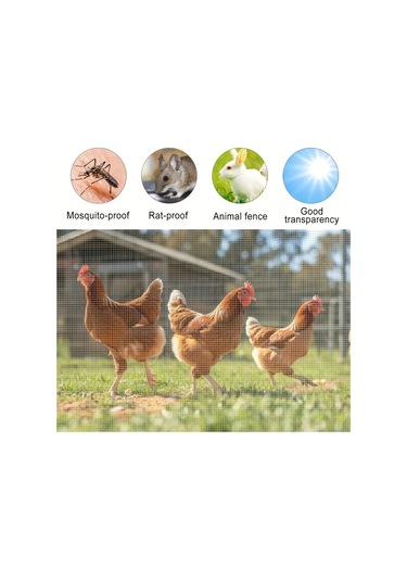 Willowhaven Dayanıklı 304 Paslanmaz Çelik Tel Örgü 0.6x2.5m Bahçe Böcek Fare Bariyeri