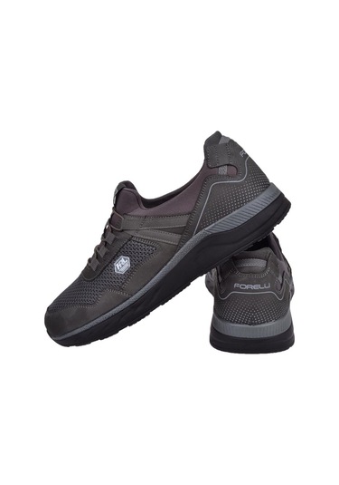 Forelli Comfort Üzeri File Erkek Spor Ayakkabı For-cedric Füme Nubuk Füme Nubuk Füme