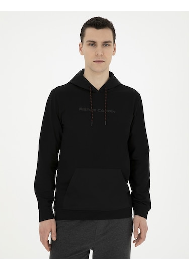 Pierre Cardin Erkek Siyah Sweatshirt 50282047-vr046 Siyah