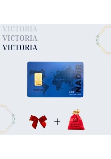 Vıctorıa Gold 1 Adet 2.5 Gr 24 Ayar 995 Altın