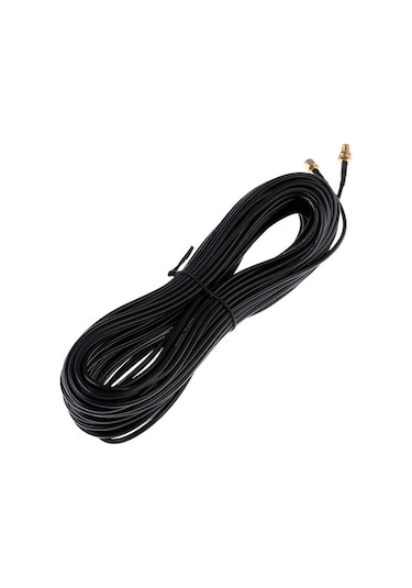 Rg174 50 Ohm Koaksiyel Sma Erkek Dişi 10 Metre Kablo Rf Sinyal Uzatma Kablosu 0-6ghz Koeksiyel