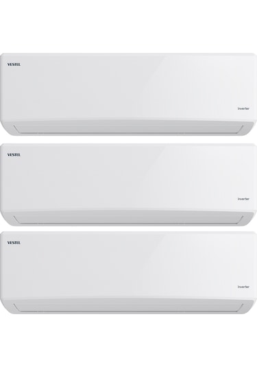 Vestel Flora Doğa A++ 2700 BTU Multi Inverter Plus AC 9+9+12 Klima