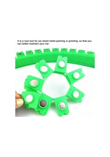 Springsun Araç Boya Koruma Manyetik Şerit - 550mm Yeşil Tamir Koruması