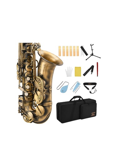 Eastar As-ıı-ab Mi Bemol Alto Saksofon Vintage