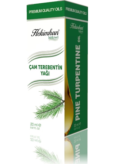 Hekimhan Bitkisel Çam Terebentin Yağı 3 x 20 ML