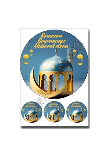 Ramazan Yenilebilir Resim Baskısı 1