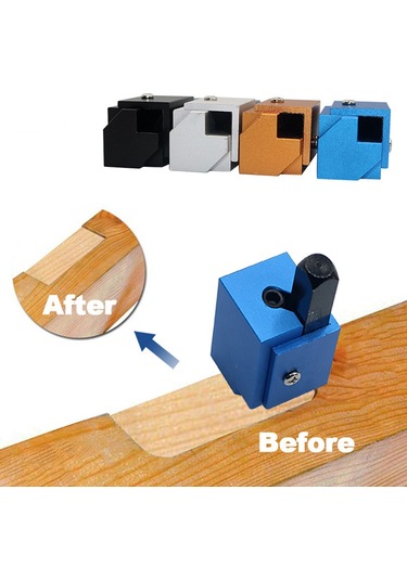 Padalink Ahşap Oyma İçin Yüksek Hassasiyetli Köşe Keski - Otomatik Hizalama Özellikli Çok Amaçlı Marangoz Aleti Gümüş