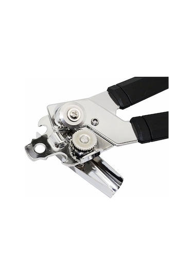 Mufunye Stainless Steel Manuel Konserve Açıcı, Çok İşlevli Cam Kavanoz Açma Aleti, Plastik Kollü Mutfak Gereci H3-001 Çok Renkli