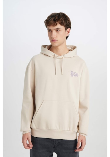 Defacto Rick And Morty Boxy Fit Kapüşonlu Baskılı Sweatshirt D6770ax25spbg702 Bej-bg702 Defacto Rick And Morty Boxy Fit Kapüşonlu Baskılı Sweatshirt D6770ax25spbg702 Bej-bg702