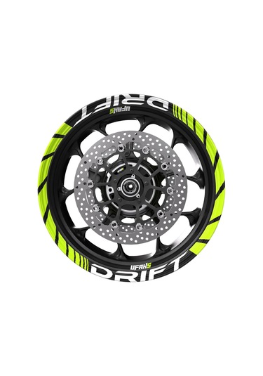 Mondial Drift Jant Şeridi Florasan Sarı