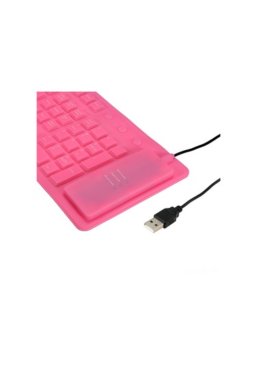 Lemestar "108 Tuşlu Usb Su Geçirmez Katlanabilir Silikon Klavye - Taşınabilir Ve Sessiz"