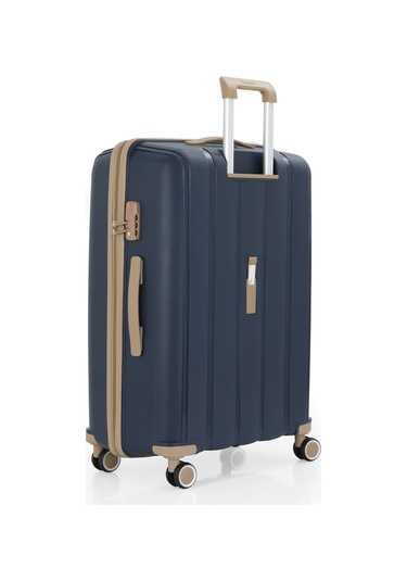 Mçs Polipropilen Valiz V305 75 Cm S18y10003375 11014 Lacivert Şampanya Çok Renkli