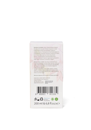Clean Rose Cleanrose Nemlendirici El Ve Vücut Losyonu 200 Ml