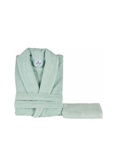 Karaca Home Lottie %100 Pamuk Bornoz L/XL Yeşil